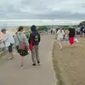 Isobel and Harry wander around, Harry's Karate Kamp, Blackshore, Southwold - 5th July 2025
