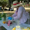 Pimms for £3 a go, The Brome and Oakley Fete, Brome Hall, Suffolk - 12th July 2025