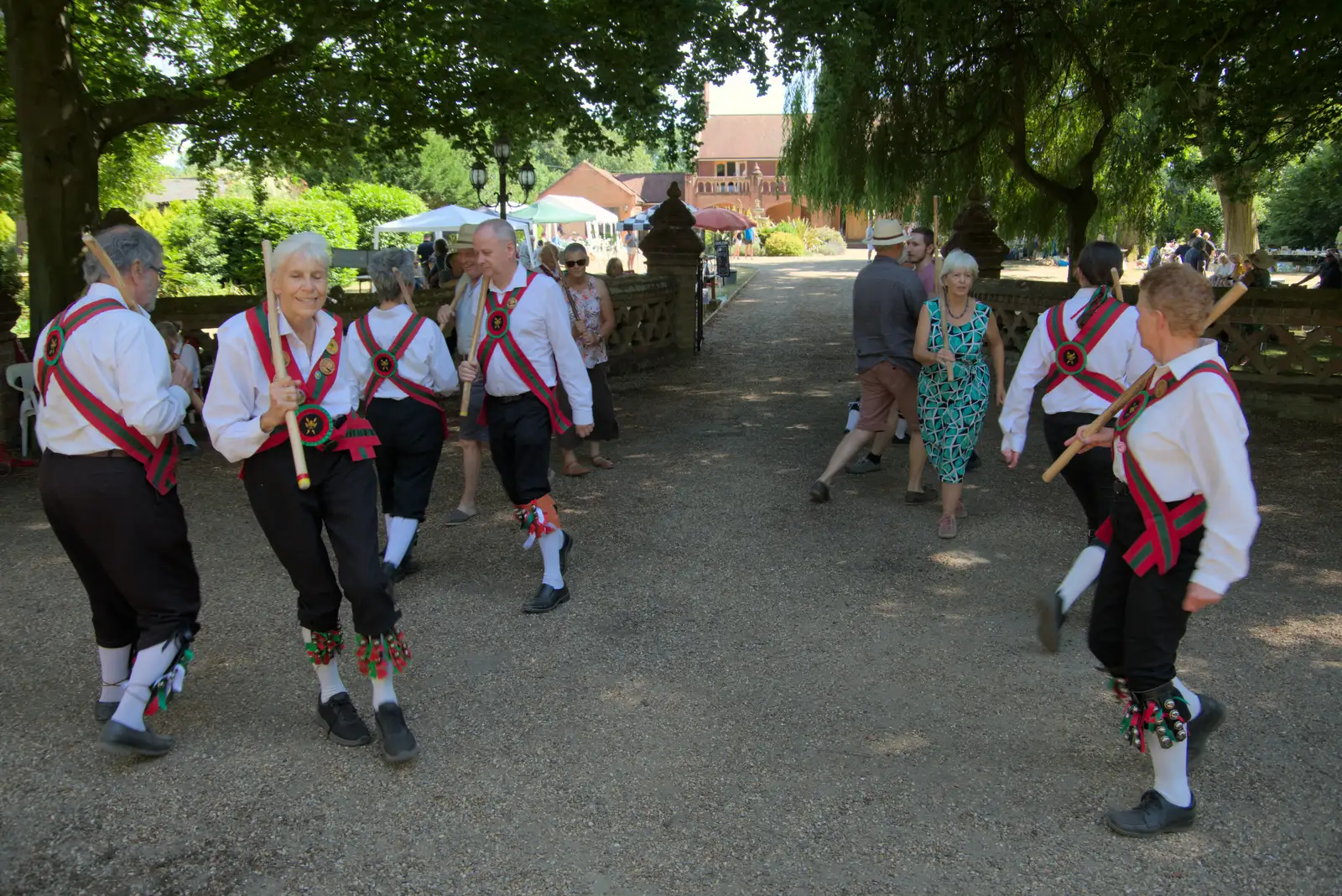 More dancing at Brome Hall, from The Brome and Oakley Fete, Brome Hall, Suffolk - 12th July 2025