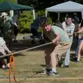 The Oakley team takes the strain, The Brome and Oakley Fete, Brome Hall, Suffolk - 12th July 2025