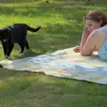 One-eyed Big Cat wanders around, The Brome and Oakley Fete, Brome Hall, Suffolk - 12th July 2025