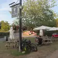 The scene outside the Victoria, Anniversary Prosecco and BSSC Bike Rides, Suffolk - 17th July 2025