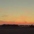 A sunset over Mendlesham, Anniversary Prosecco and BSSC Bike Rides, Suffolk - 17th July 2025