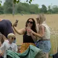 Someone does 'one for the 'Gram', The SYWO in Normandy, and a Mini Music Festival, Mellis - 27th July 2025