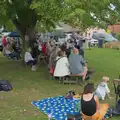 Crowds on Mellis Common, The SYWO in Normandy, and a Mini Music Festival, Mellis - 27th July 2025