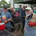 The boys on the barbeque, The SYWO in Normandy, and a Mini Music Festival, Mellis - 27th July 2025