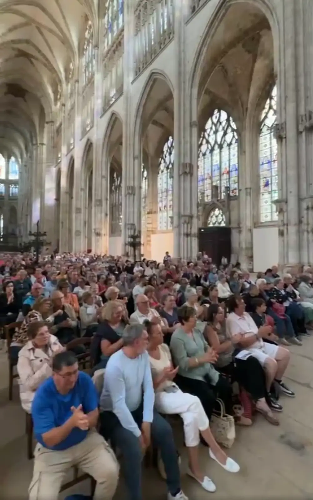 There's a good turnout for the concert, from The SYWO in Normandy, and a Mini Music Festival, Mellis - 27th July 2025