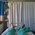 Nosher's feet in a hospital bed, A Visit to the Thornhams, Suffolk - 3rd August 2025