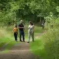 Stefano chats to Isobel, A Visit to the Thornhams, Suffolk - 3rd August 2025