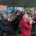 An unprecedented six cornets in action, Thorpe Abbots with Mick the Brick, and the GSB at Pulham - 13th September 2025