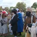 Fancy dress in the crowds, Thorpe Abbots with Mick the Brick, and the GSB at Pulham - 13th September 2025
