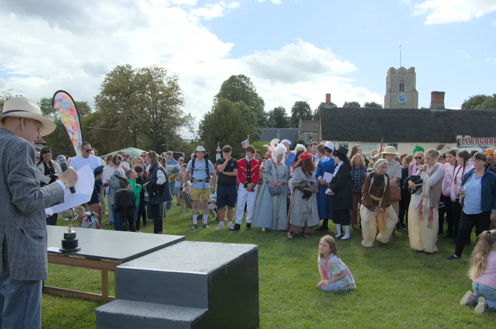 There's more prize-giving, from Thorpe Abbots with Mick the Brick, and the GSB at Pulham - 13th September 2025