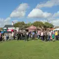The scene on Pulham Market Green, Thorpe Abbots with Mick the Brick, and the GSB at Pulham - 13th September 2025