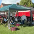 Sam keeps an eye on the gazebo, Thorpe Abbots with Mick the Brick, and the GSB at Pulham - 13th September 2025