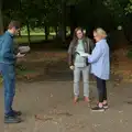 A video is made, B17 Memorial Visit and Isobel's 100th Park Run, Thornham - 20th September 2025