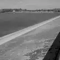 The stark concrete of the dam, B17 Memorial Visit and Isobel's 100th Park Run, Thornham - 20th September 2025