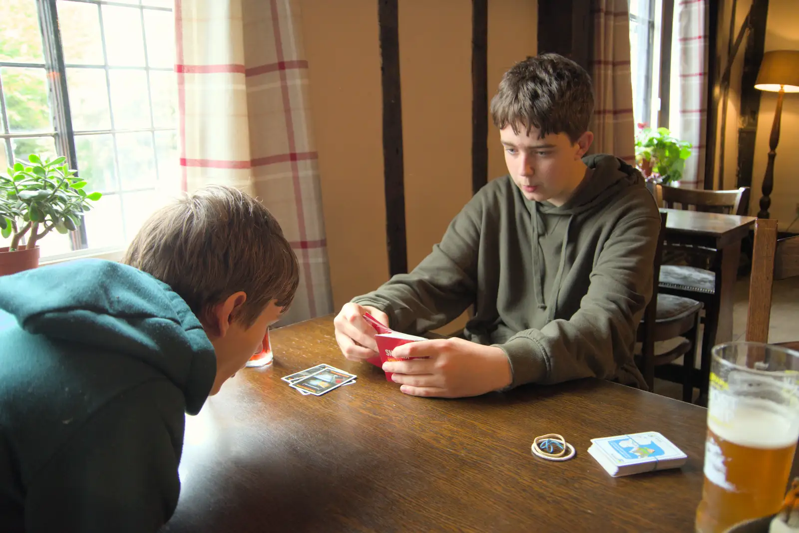 We play Exploding Kittens in the Crossways, from A Late September Miscellany, Norfolk and Suffolk - 28th September 2025