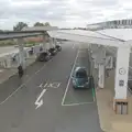 The car is charging at Gridserve near Braintree, A Late September Miscellany, Norfolk and Suffolk - 28th September 2025
