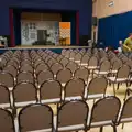 The chairs are all set out, Palgrave Players do Made in Dagenham, Garboldisham, Norfolk - 25th October 2025