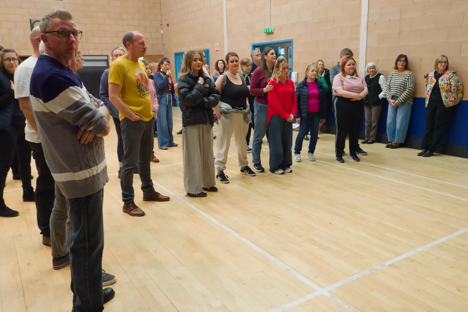Presentations after the last performance, from Palgrave Players do Made in Dagenham, Garboldisham, Norfolk - 25th October 2025
