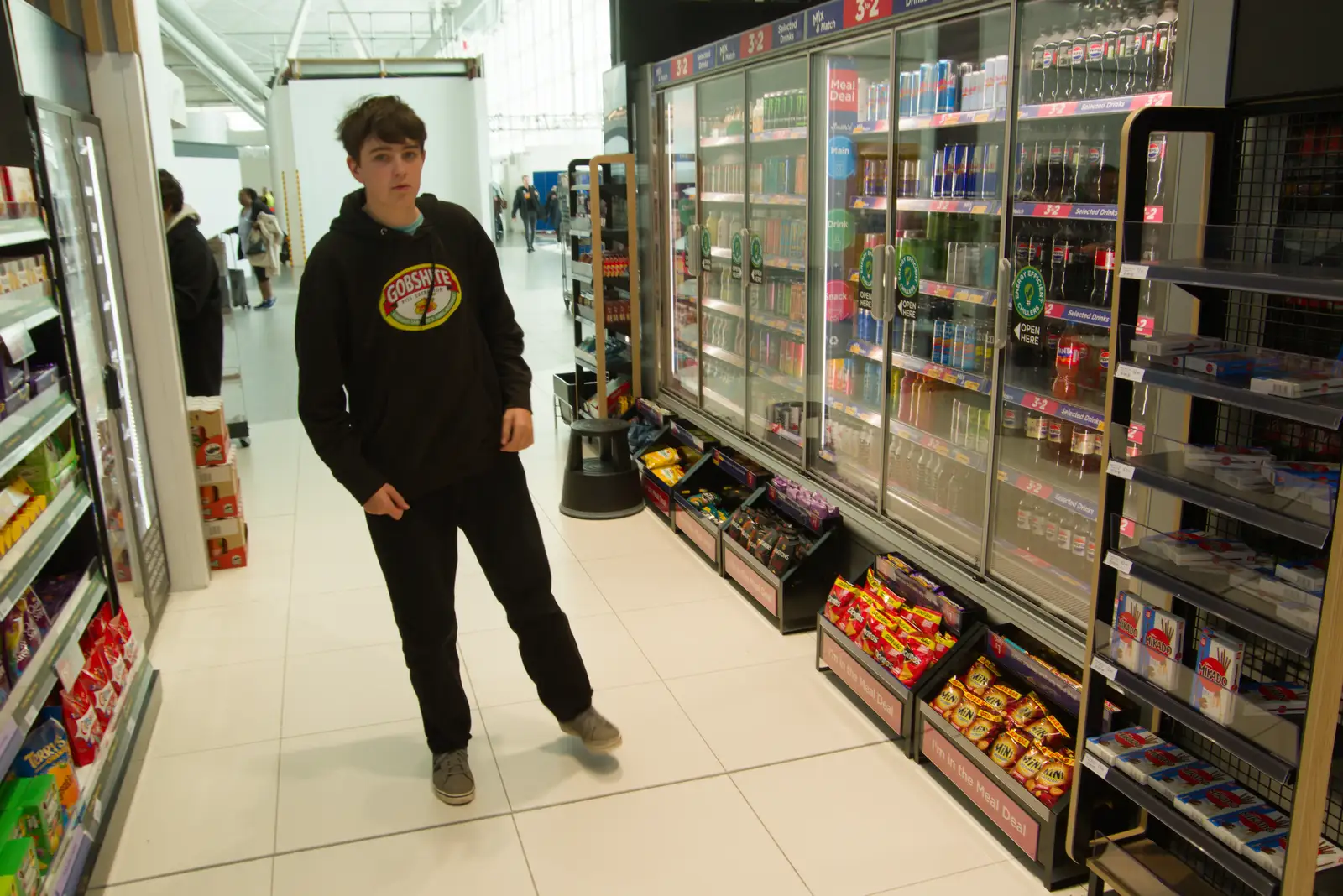 Fred's in WH Smith at Stansted, from End of the Line 1: Dún Laoghaire to Howth, Ireland - 29th October 2025