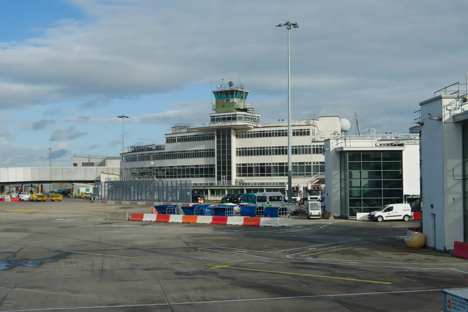 The original terminal building at Dublin, from End of the Line 1: Dún Laoghaire to Howth, Ireland - 29th October 2025