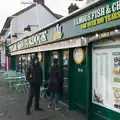 We pick up some chips from Leo Burdock, End of the Line 1: Dún Laoghaire to Howth, Ireland - 29th October 2025
