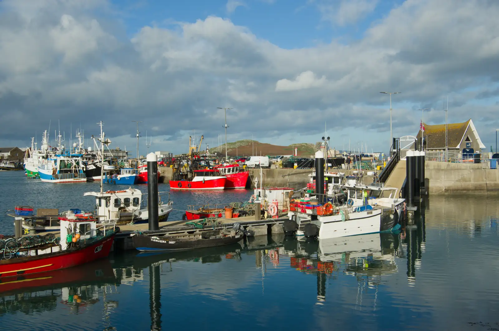 Another view of Howth harbour, from End of the Line 1: Dún Laoghaire to Howth, Ireland - 29th October 2025