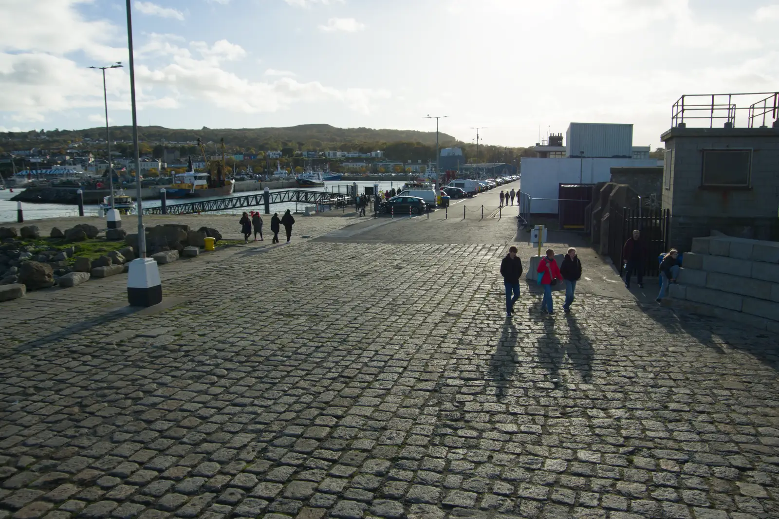 The cobbles of West Pier, from End of the Line 1: Dún Laoghaire to Howth, Ireland - 29th October 2025
