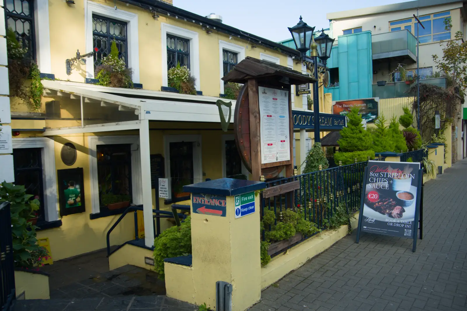 The Bloody Stream bar, from End of the Line 1: Dún Laoghaire to Howth, Ireland - 29th October 2025