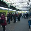 It's busy at Howth Station, End of the Line 1: Dún Laoghaire to Howth, Ireland - 29th October 2025