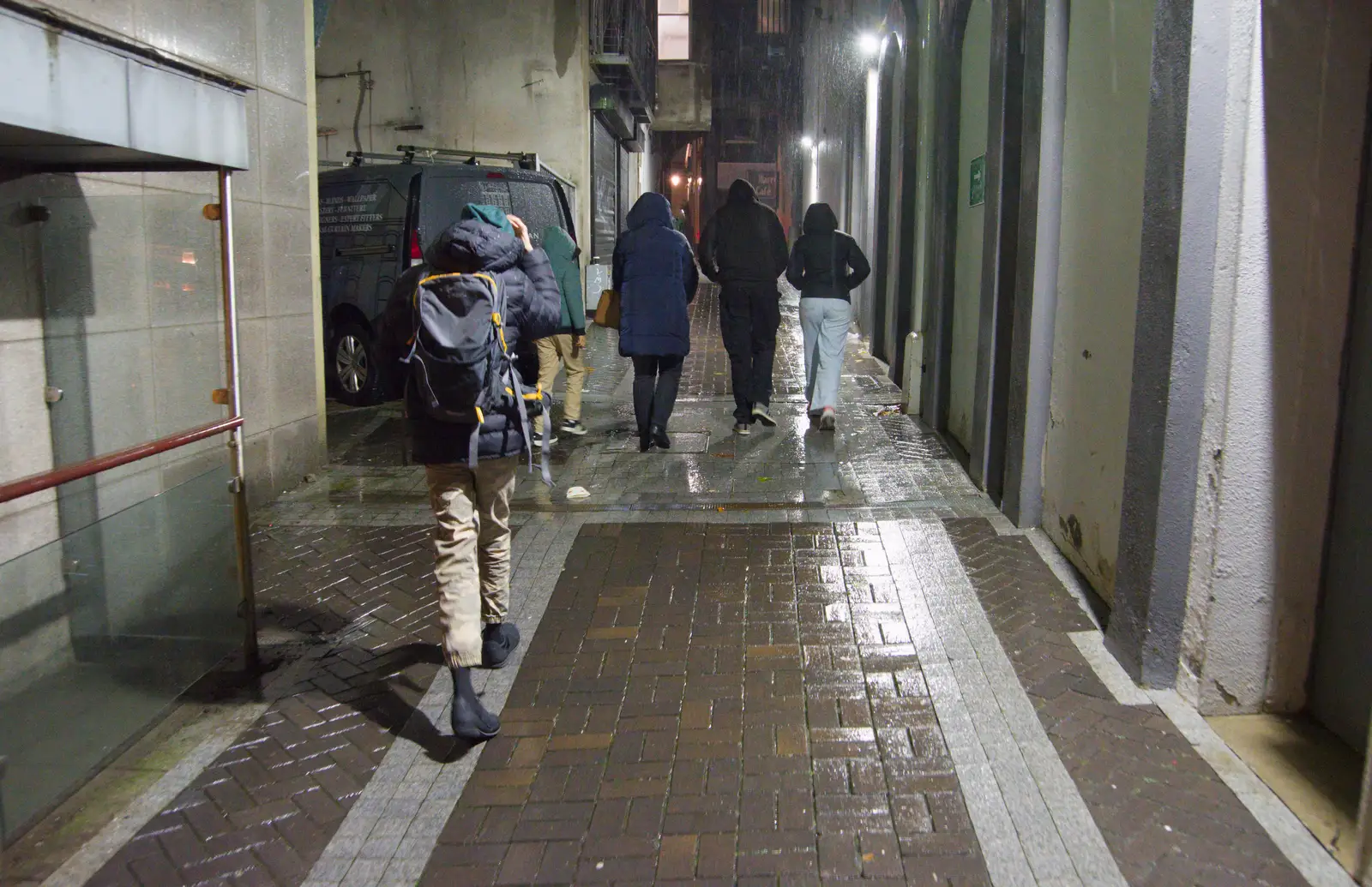 We head out into town , from End of the Line 2: Bré to Blackrock, County Dublin, Ireland - 1st November 2025