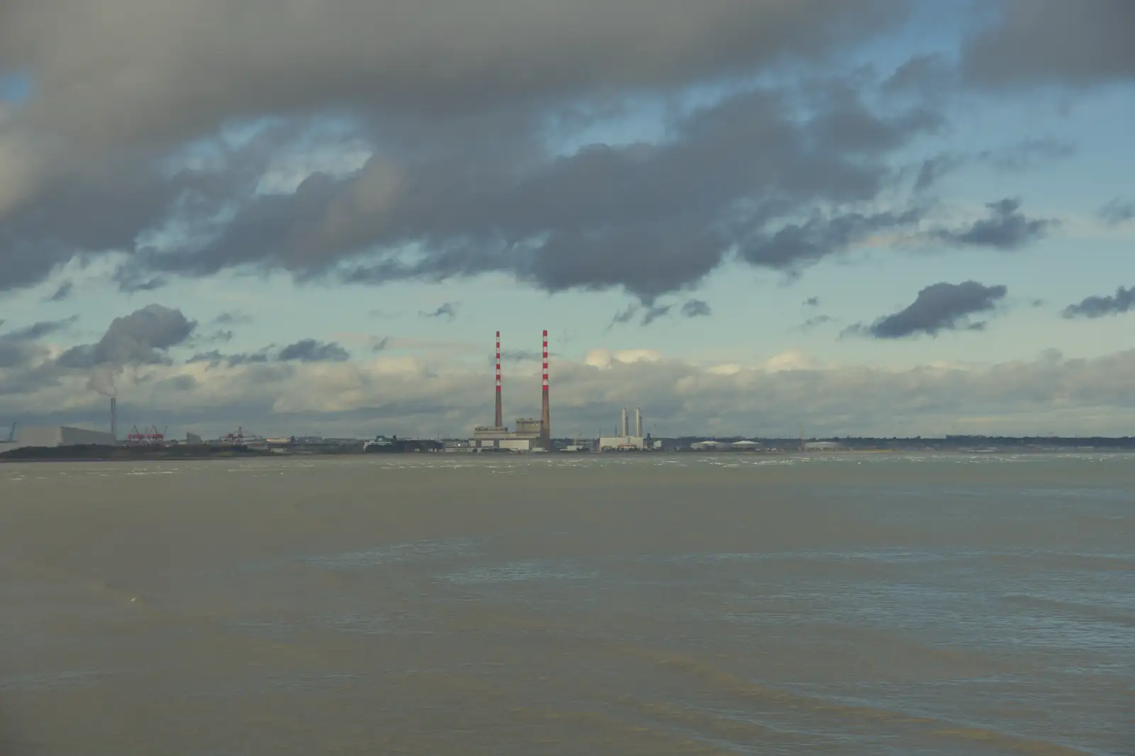 Another look over Dublin Bay, from End of the Line 2: Bré to Blackrock, County Dublin, Ireland - 1st November 2025