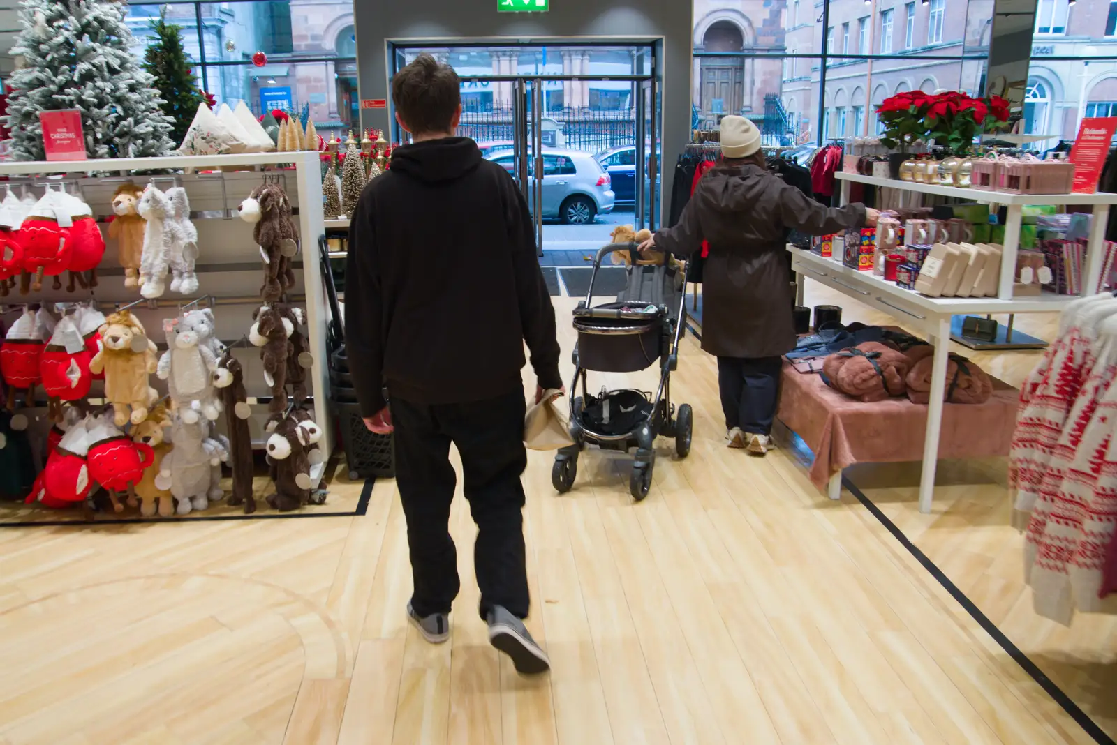 There's Christmas stuff out in Dunnes Stores, from End of the Line 2: Bré to Blackrock, County Dublin, Ireland - 1st November 2025