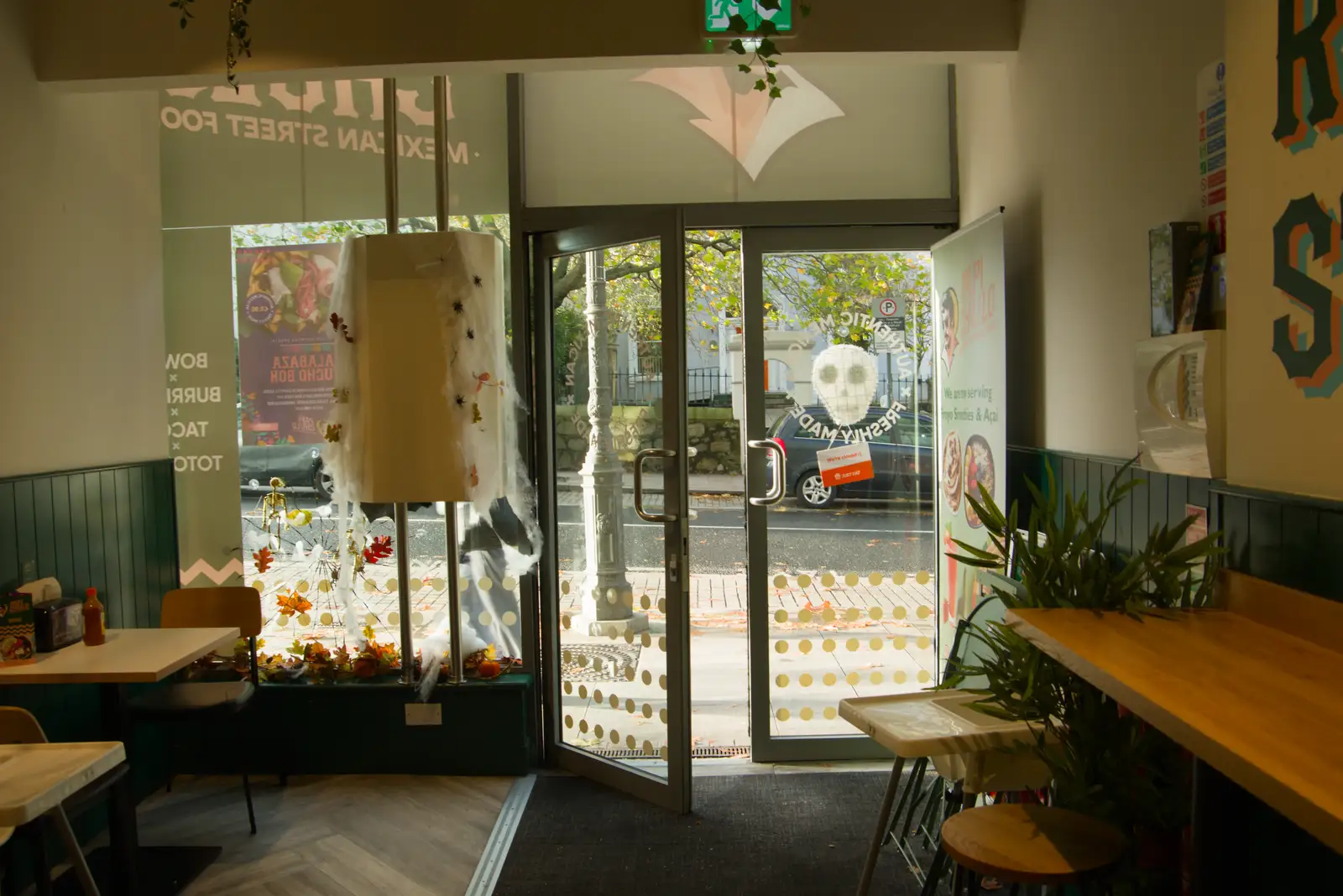 The view out of Papi Chulo, from End of the Line 2: Bré to Blackrock, County Dublin, Ireland - 1st November 2025