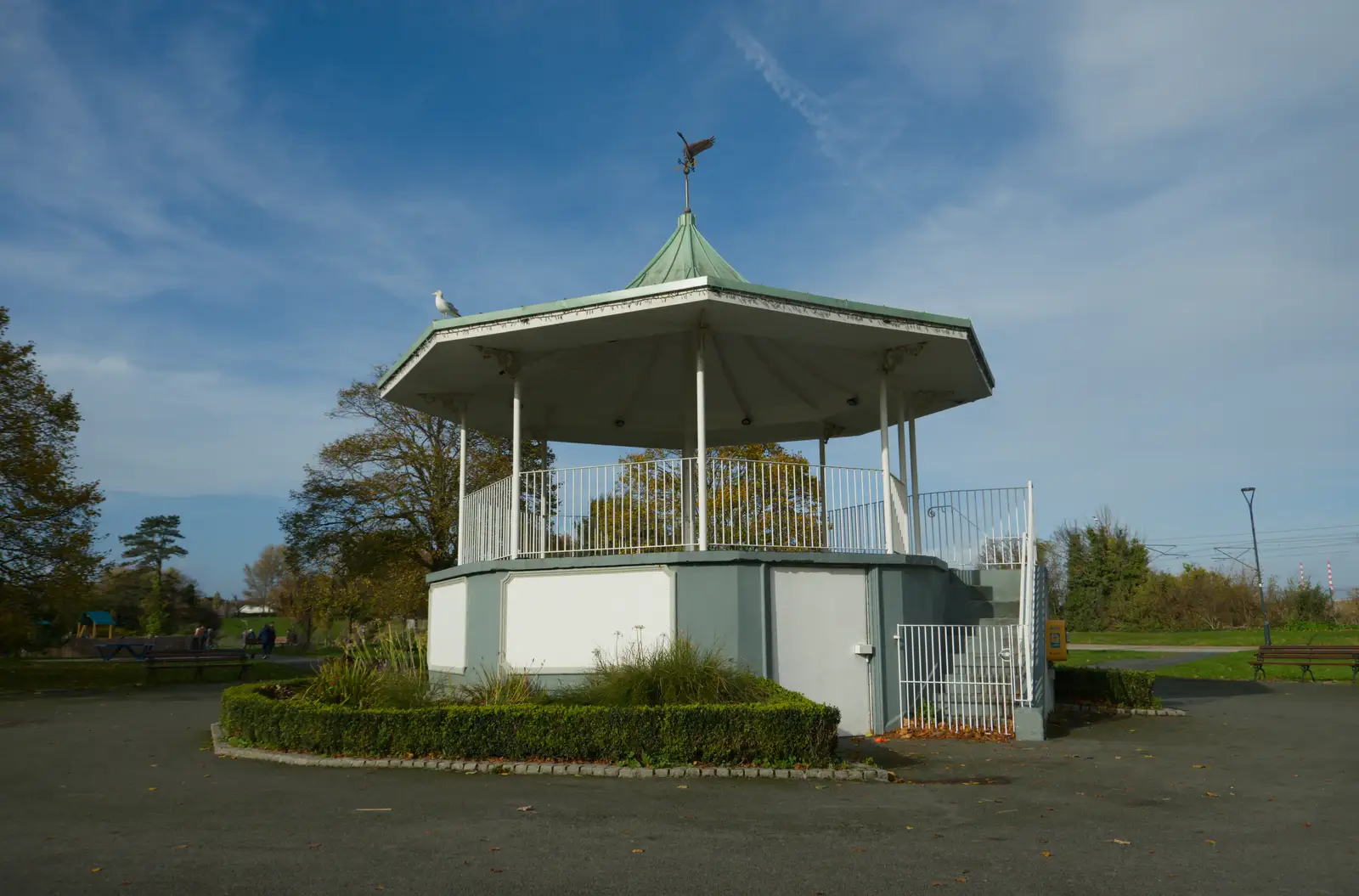 Blackrock bandstand, from End of the Line 2: Bré to Blackrock, County Dublin, Ireland - 1st November 2025