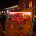 A spinning carousel, Roadworks and the Christmas Lights Switch-on, Eye, Suffolk - 5th December 2025
