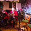 Fred waits in the railway tunnel, Pub Nights with the GSB, Mellis and Cotton, Suffolk - 17th December 2025