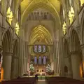 Further up the nave of the cathedral, A Visit to St. John the Baptist Cathedral, Unthank Road, Norwich - 18th December 2025