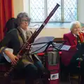 The bassoon plays a toot, Norwich Shopping and the GSB at Thornham Magna, Suffolk - 23rd December 2025