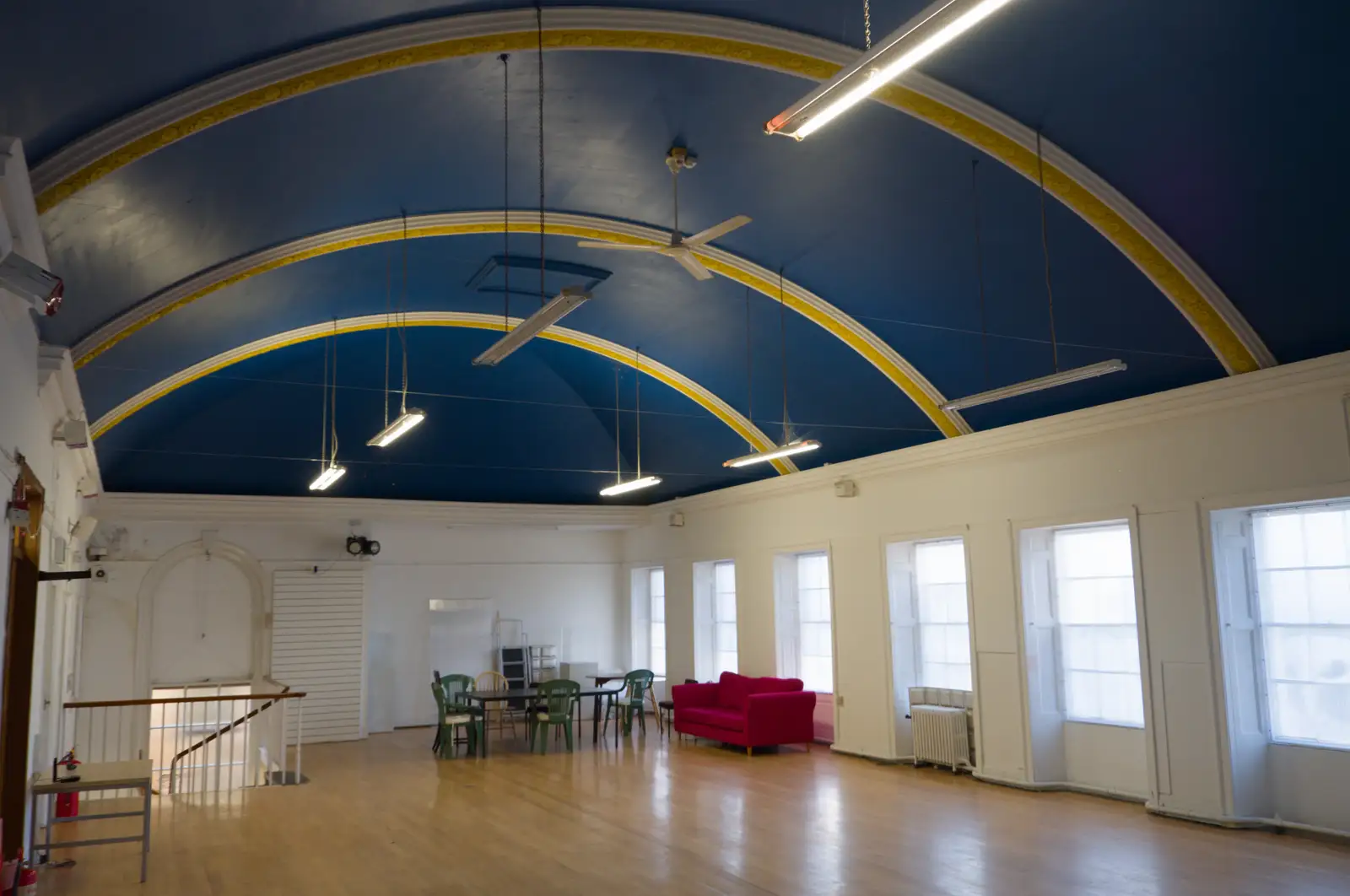 The ballroom above No. 8 Market Place in Diss, from A Christmas Day Miscellany, Brome, Suffolk - 25th December 2025