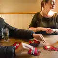 We're playing Uno: No Mercy in the bar, A Christmas Day Miscellany, Brome, Suffolk - 25th December 2025