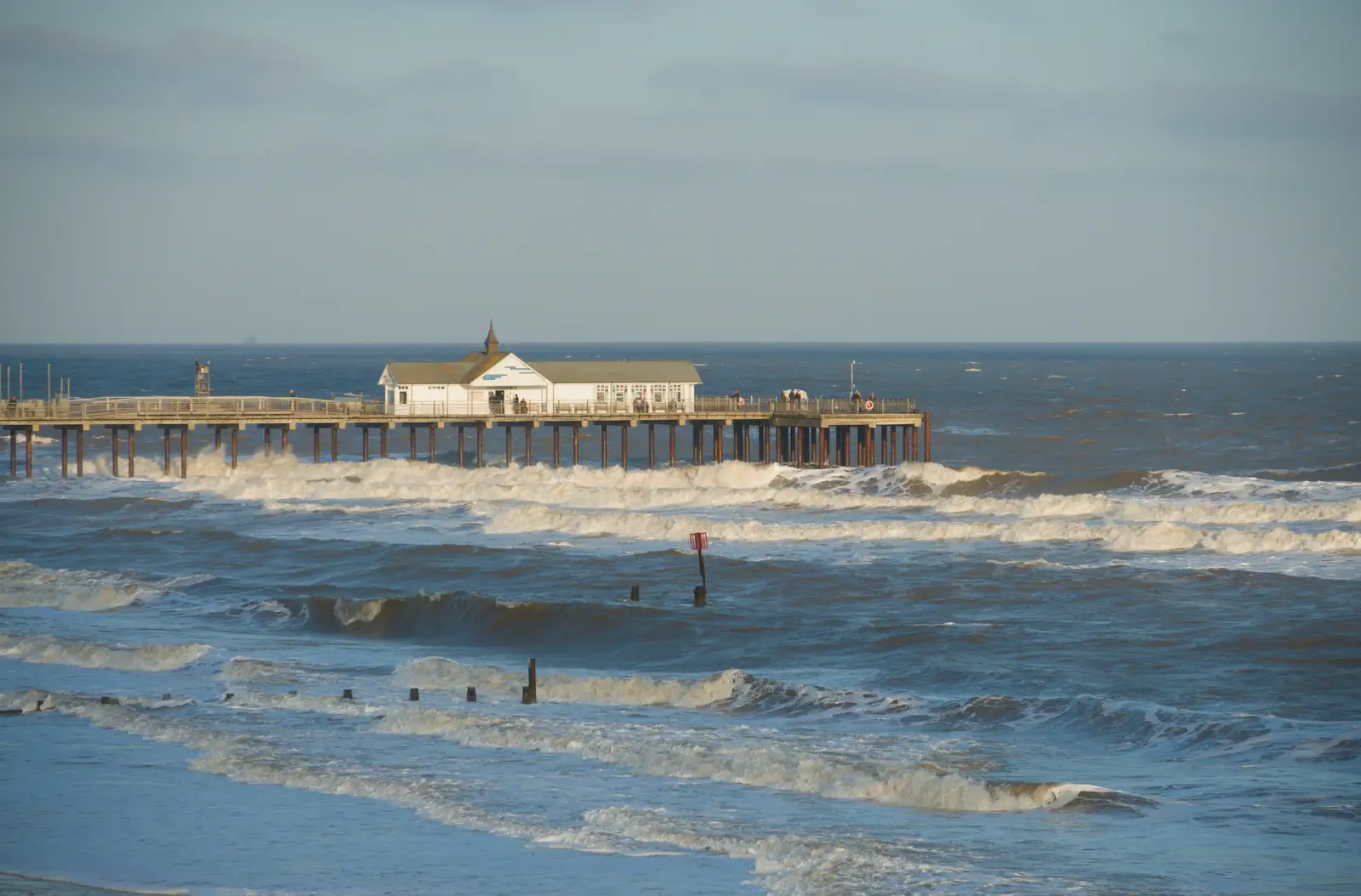 Southwold Pier, from Boxing Day in Southwold, Suffolk - 26th December 2025