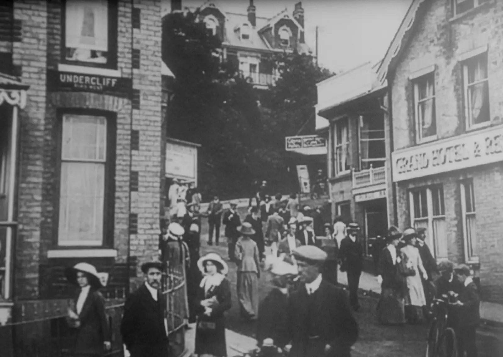 The Grand Hotel on Bent Hill, from A Night at the Orwell Hotel, Felixstowe, Suffolk - 28th December 2025