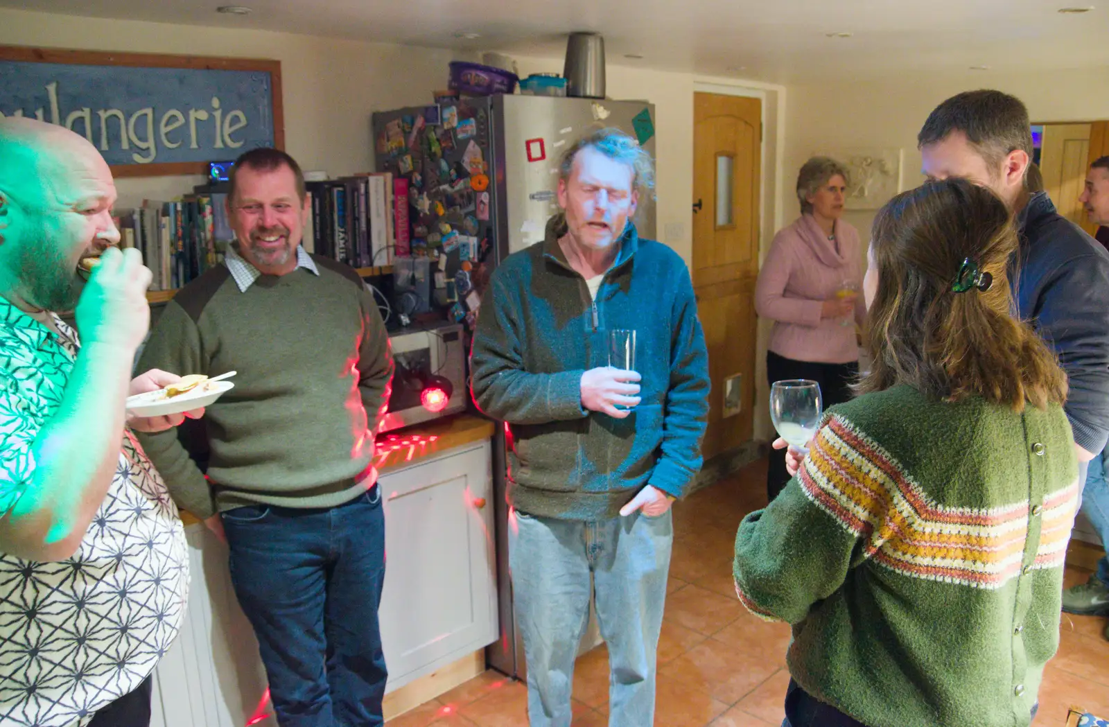 Wavy's in the kitchen, from Dove Players and New Year's Eve, Brome - 31st December 2025