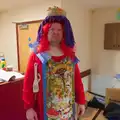 Will models one of his costumes, Dove Players and New Year's Eve, Brome - 31st December 2025
