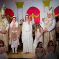 Impressive costumes for the wedding scene finale, Dove Players and New Year's Eve, Brome - 31st December 2025