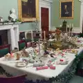 A Christmas table in Ickworth House, Shadow the Snow Leopard at Ickworth House, Horringer - 4th January 2026