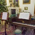 A piano plays God Rest Ye Merry Gentlemen, Shadow the Snow Leopard at Ickworth House, Horringer - 4th January 2026