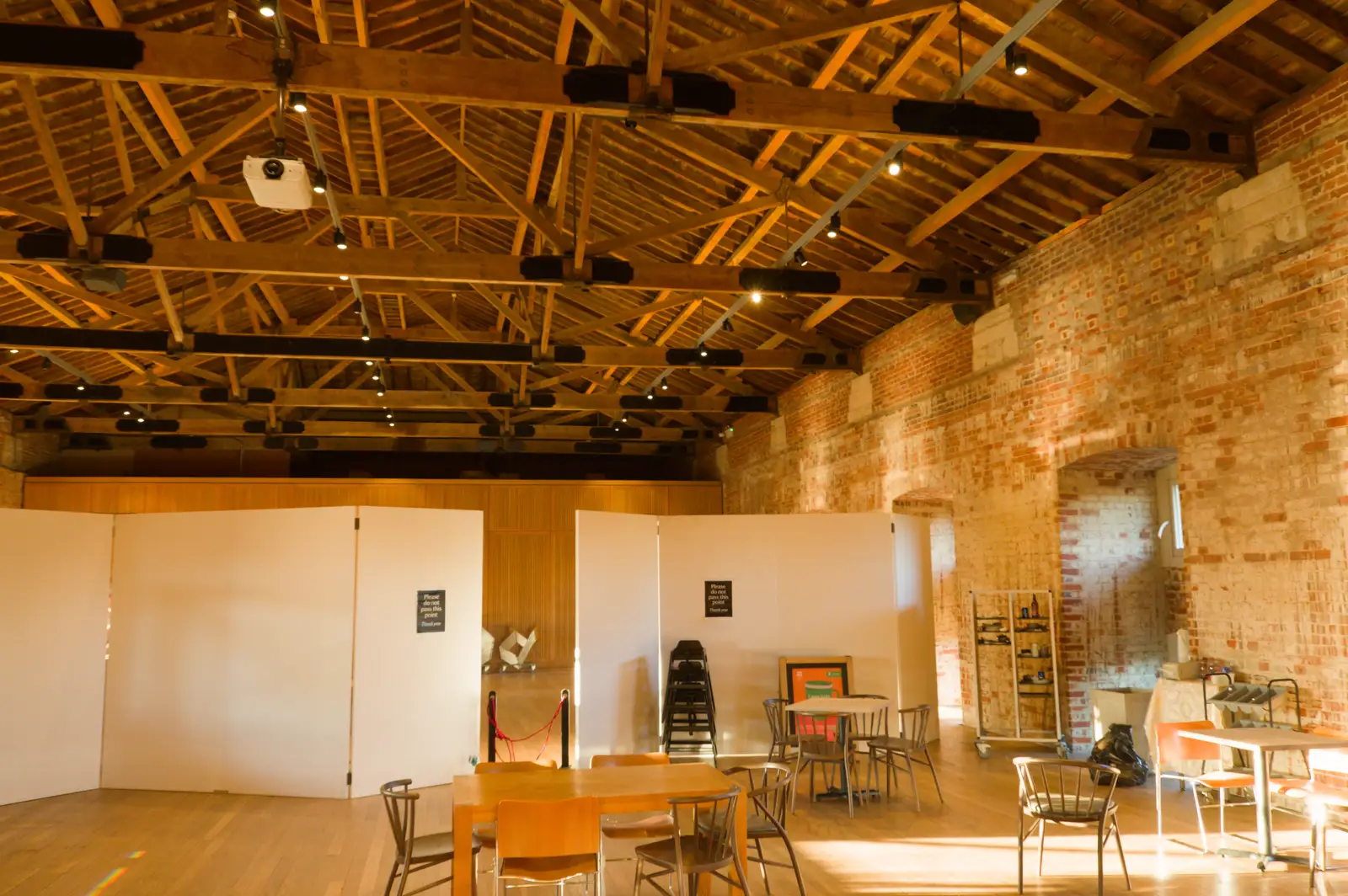 It's a first visit to the upstairs bit, from Shadow the Snow Leopard at Ickworth House, Horringer - 4th January 2026